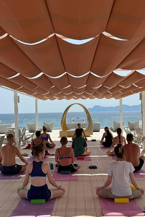 Sky bar at hotel Condesa Group experiences at the sky bar of hotel Condesa